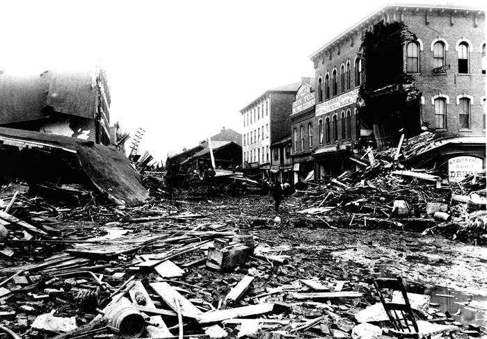 The Johnstown Flood of 1889 &ndash; America's Dam Disaster (Image Credits: Wikimedia)