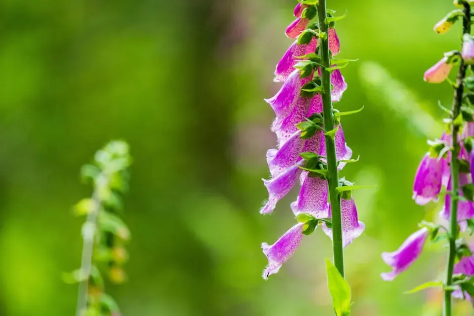 #3. Foxglove - The Tall, Pretty Flower That Stops Hearts (Image Credits: Pexels)