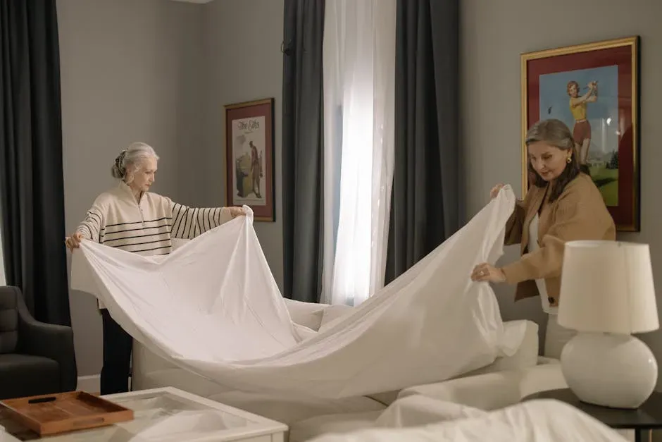 Skipping Regular Bedsheet Changes (Image Credits: Pexels)