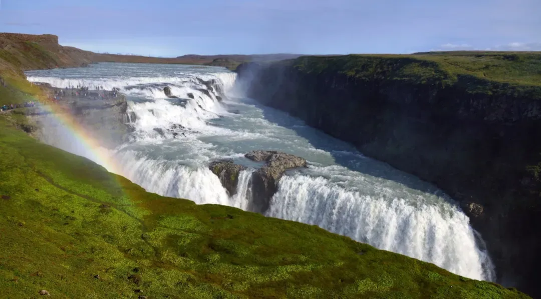 Gullfoss, Iceland: The Golden Waterfall (Image Credits: Unsplash)