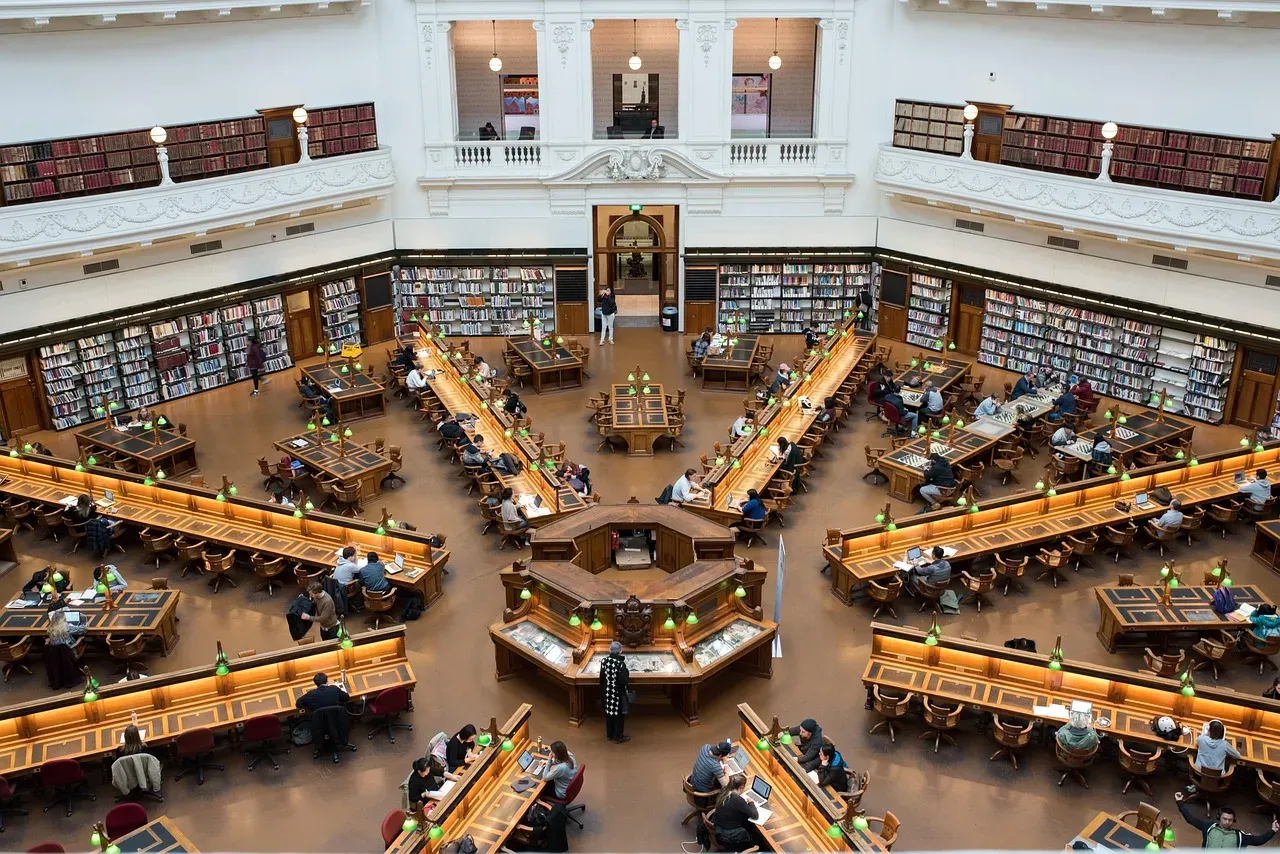 State Library Victoria, Melbourne, Australia (Image Credits: Pixabay)