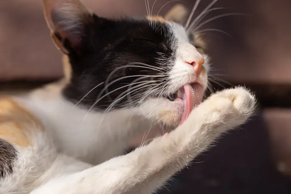 Grooming You With That Sandpaper Tongue (Image Credits: Pexels)