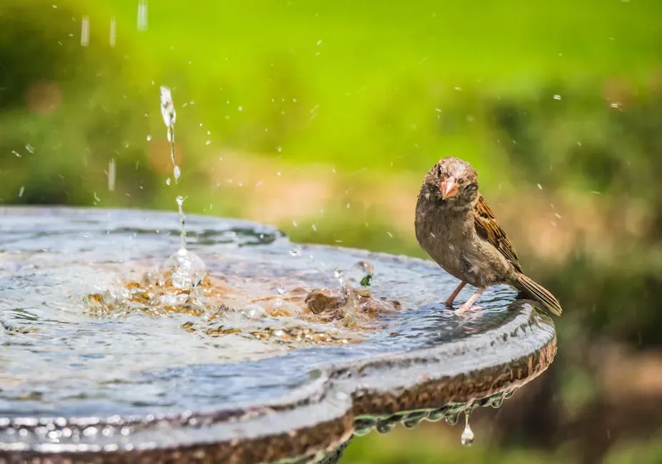 3. Create Safe Water Spots for Thirsty Visitors (Image Credits: Pexels)