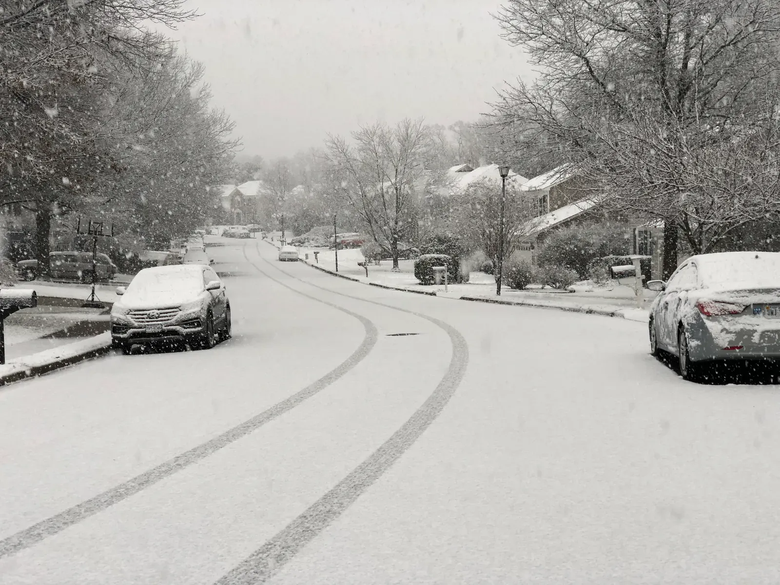 Southeast: Rare Snow and Flood Risks (By Famartin, CC BY-SA 4.0)