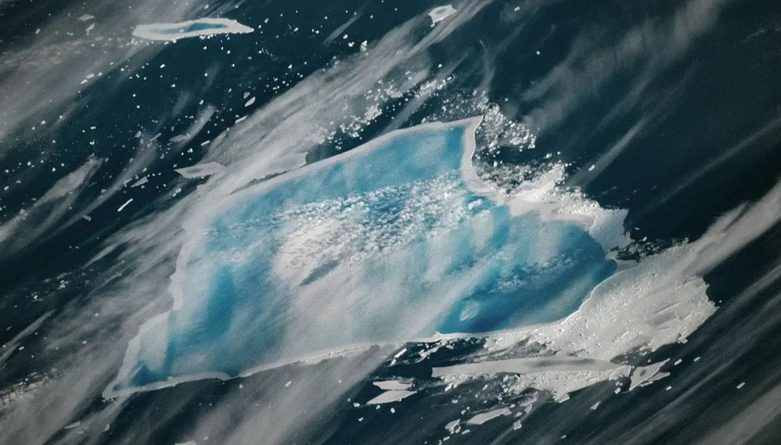 The 40 Year Journey of a Giant (Image Credits: satellite image of iceberg A-23A taken on December 26, 2025: NASA)