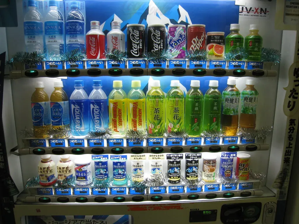The Vending Machine Wonderland (Image Credits: Flickr)
