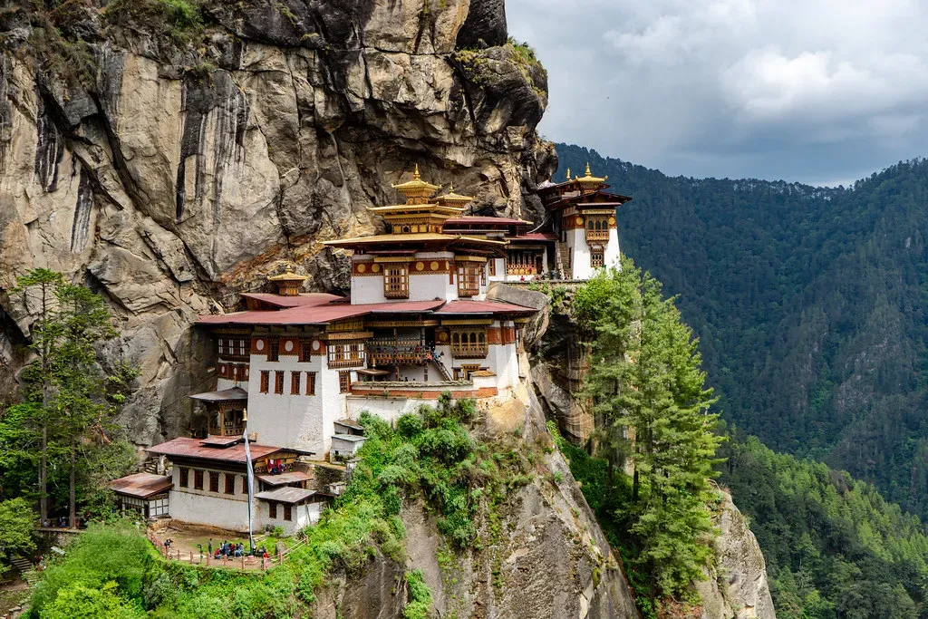 Paro Taktsang (Tiger's Nest), Bhutan (Image Credits: Flickr)
