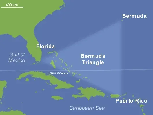The Bermuda Triangle: Disappearances That Won't Stop (Image Credits: Source: wikimedia)