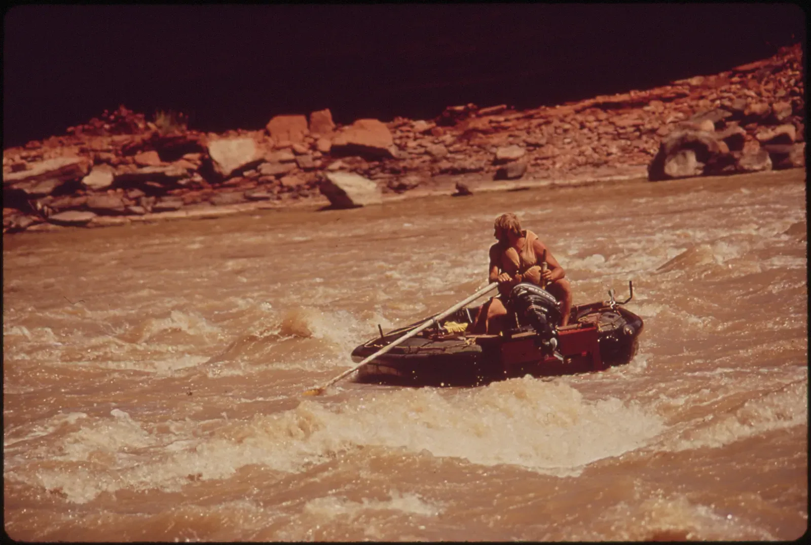 The Colorado River: Grand and Unforgiving (U.S. National Archives and Records Administration, Public domain)