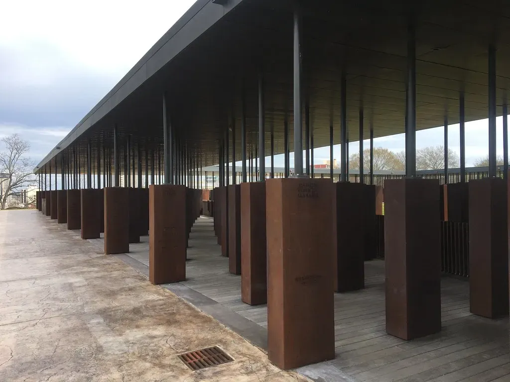 The National Memorial for Peace and Justice, Alabama (Image Credits: Flickr)