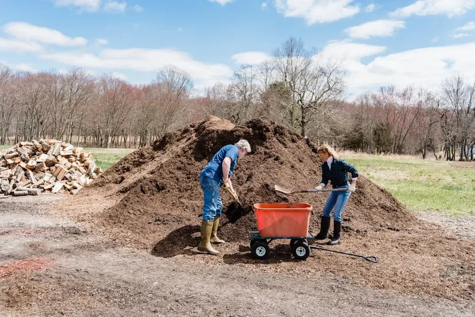 Piling Mulch Against Plant Stems (Image Credits: Pexels)