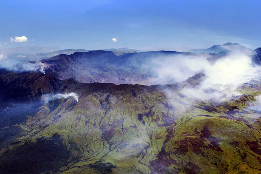 Mount Tambora: The Undisputed Champion of Recorded History (Image Credits: Wikimedia)