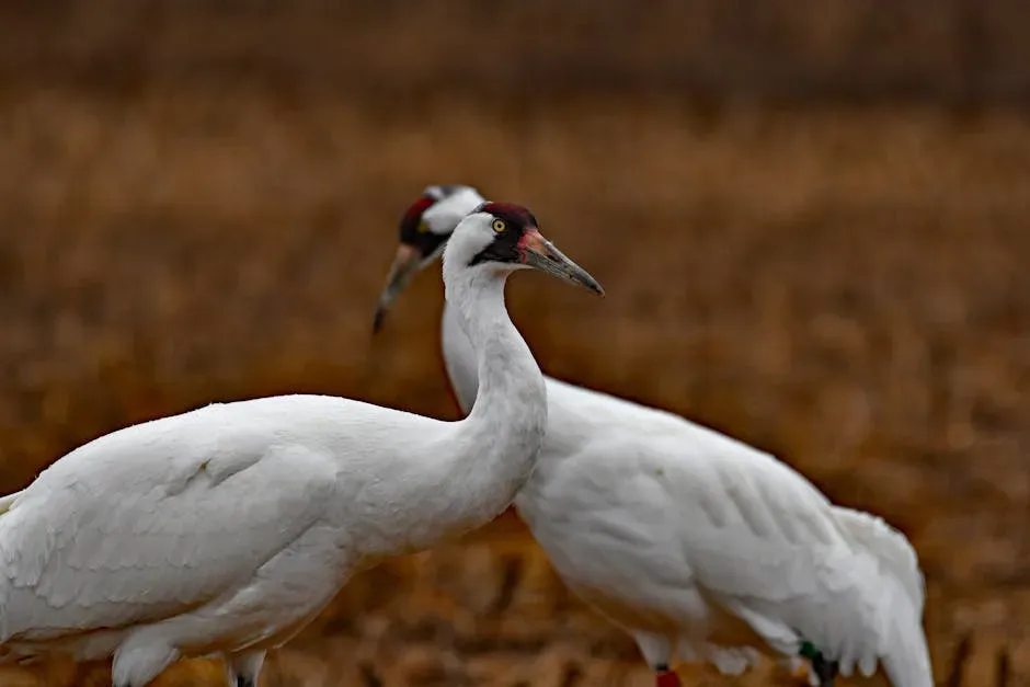 7. The Whooping Crane: A Bird That Refuses to Quit (Image Credits: Pexels)