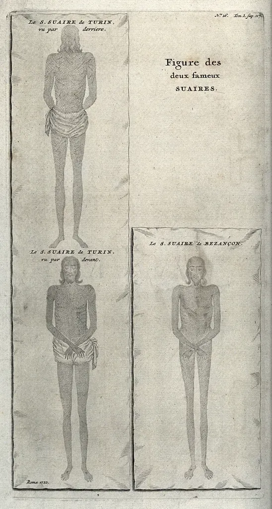 5. The Shroud of Turin (Image Credits: Rawpixel)