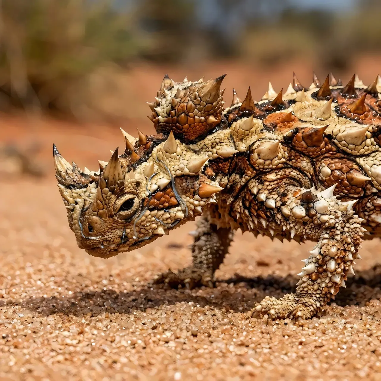 3. The Thorny Devil: Australia's Living Water Collector (Image Credits: Pixabay)