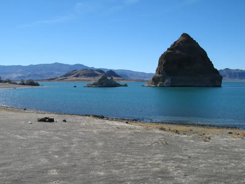 Pyramid Lake: Desert's Surprising Oasis (Image Credits: Wikimedia)