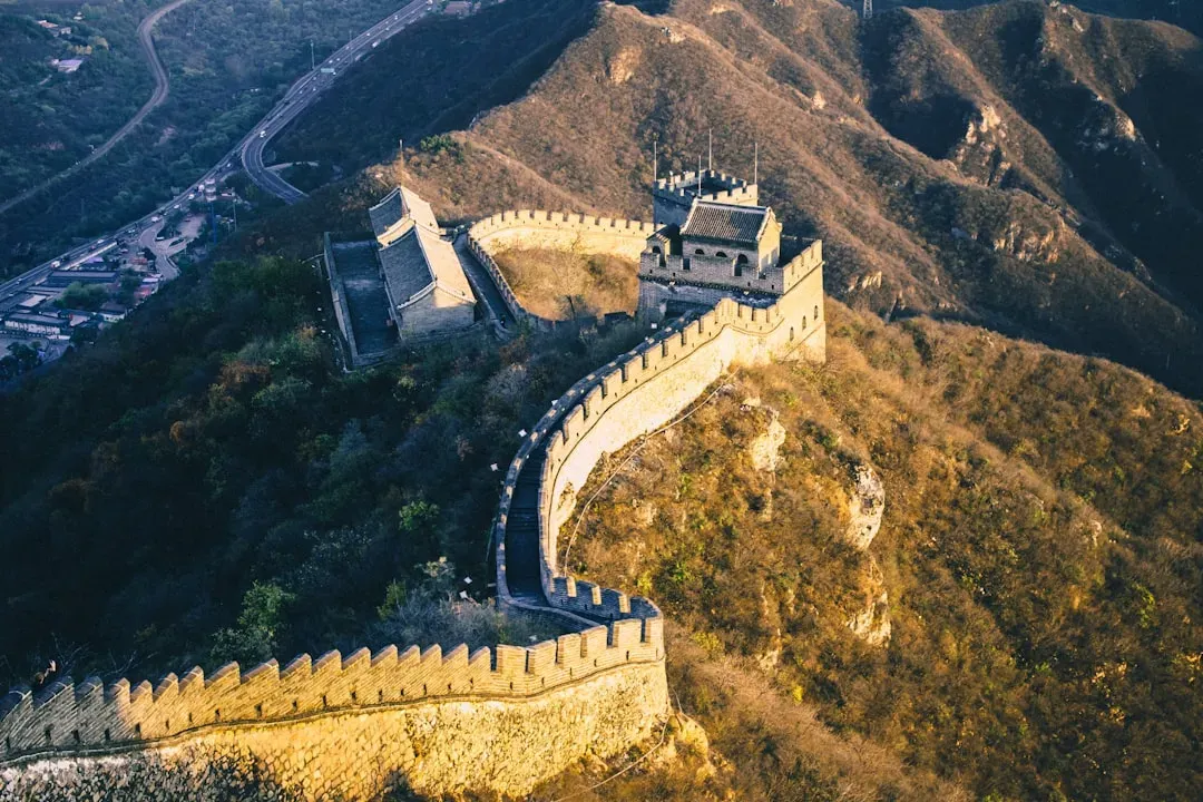 8. The Great Wall of China (Image Credits: Unsplash)
