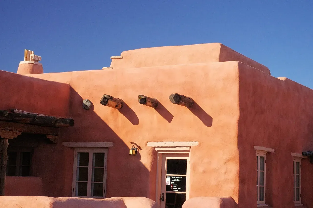 Pueblo Architecture Represents Engineering Excellence (Image Credits: Pixabay)
