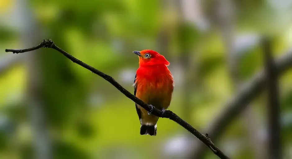 3. The Red-Capped Manakin: The Bird That Perfected the Moonwalk (Image Credits: Pexels)