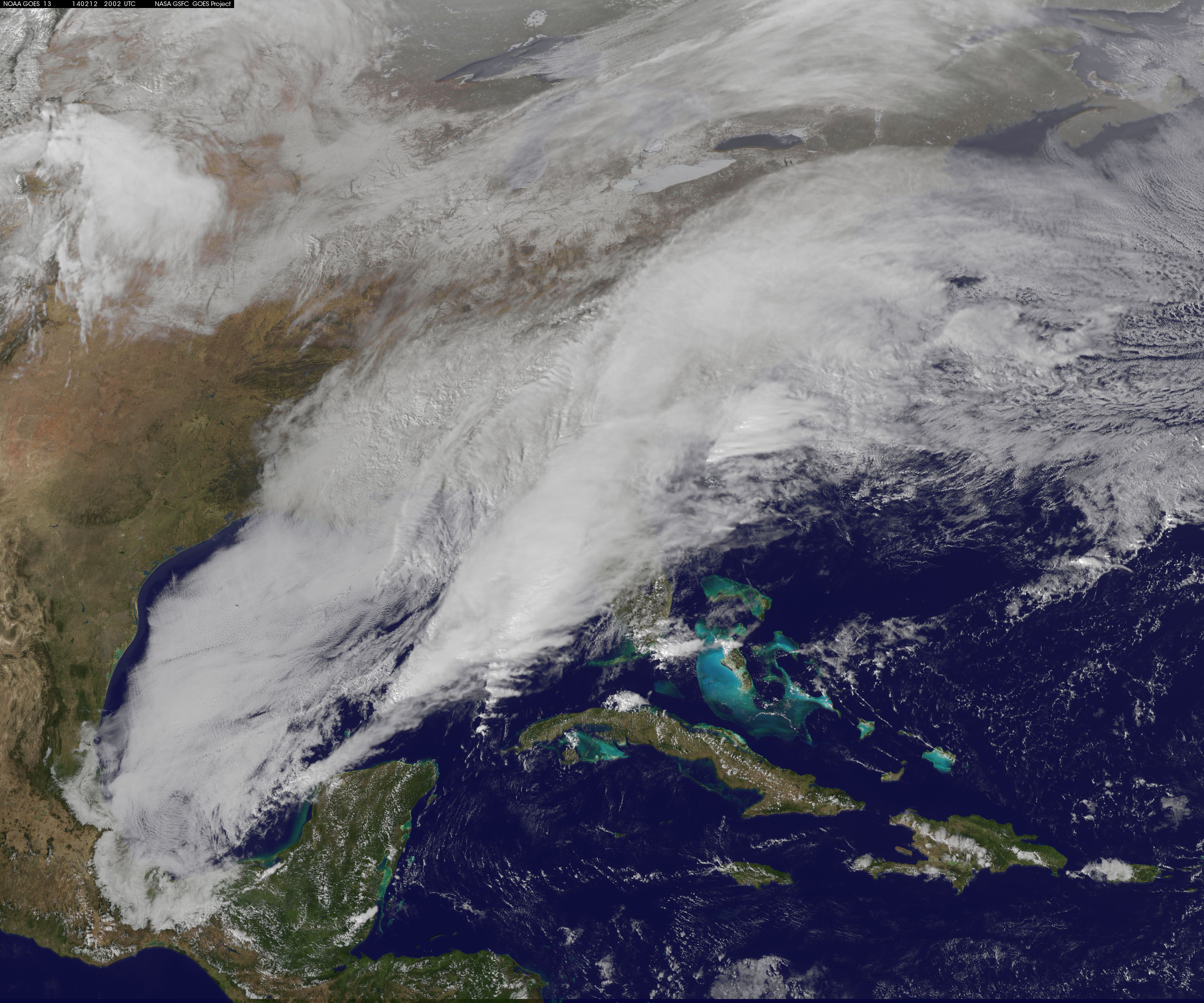 The Great Appalachian Storm of 1950: Winter's Hurricane (Image Credits: Wikimedia)