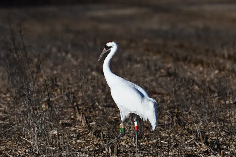 4. The Whooping Crane (Image Credits: Pexels)