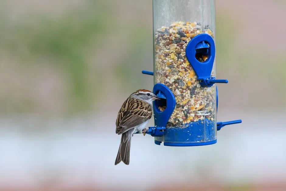 Filling the Feeder With Low-Quality Seed (Image Credits: Pexels)