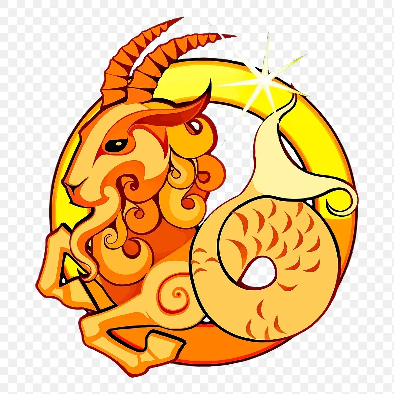 #5: What the Goat Half and the Fish Half Actually Represent (Image Credits: Rawpixel)
