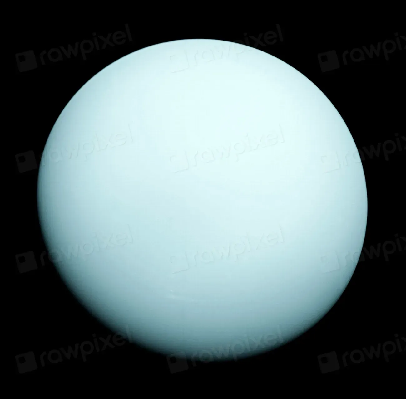 Uranus Literally Rolls Through Space (Image Credits: Rawpixel)