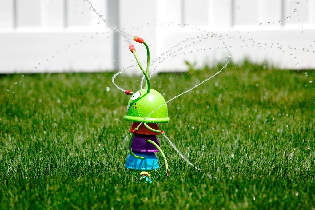 5. Use Motion-Activated Sprinklers (Image Credits: Flickr)