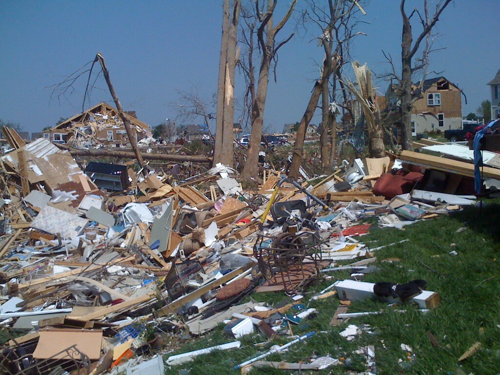 The Path of Destruction (Image Credits: Flickr)