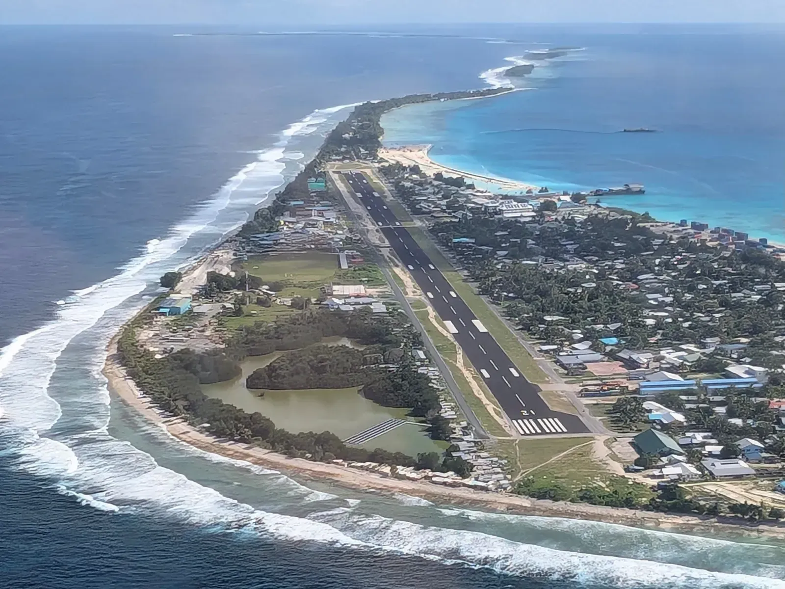 Tuvalu (Image Credits: Funafuti, Tuvalu. : Wikimedia)