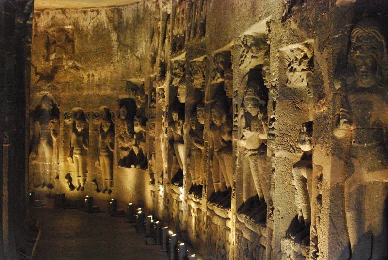 Ajanta Caves, India &ndash; A Monastery Carved From Living Rock (Image Credits: Flickr)