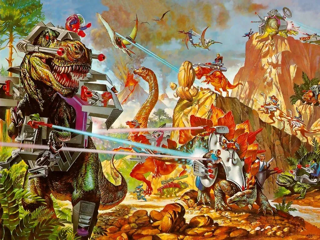 4. The Valorians and Their Dinosaurs (Dino-Riders, 1988) (Andrew Mason, Flickr, CC BY 2.0)