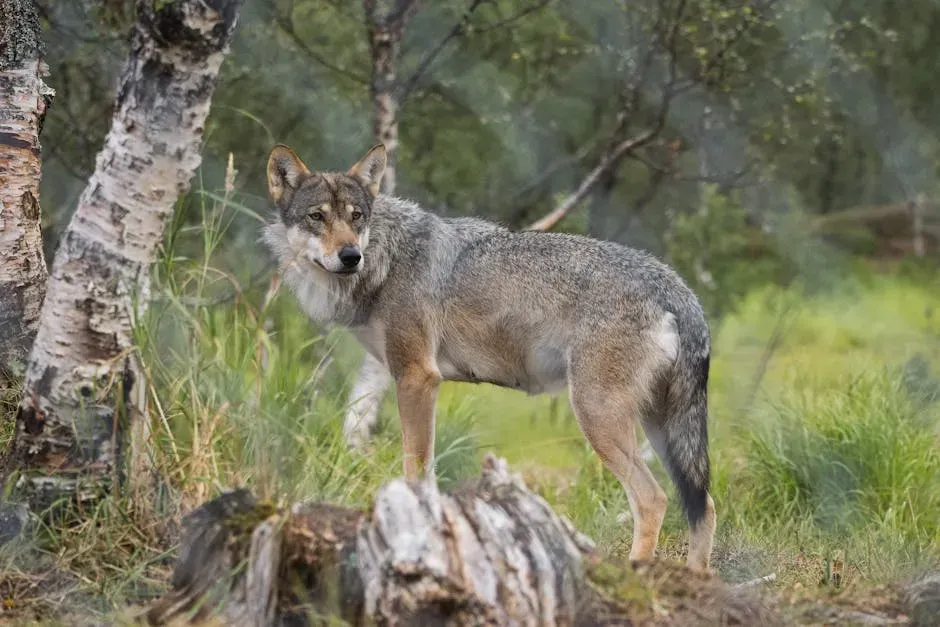 Capricorn (December 22 – January 19): The Russian Gray Wolf (Image Credits: Pexels)