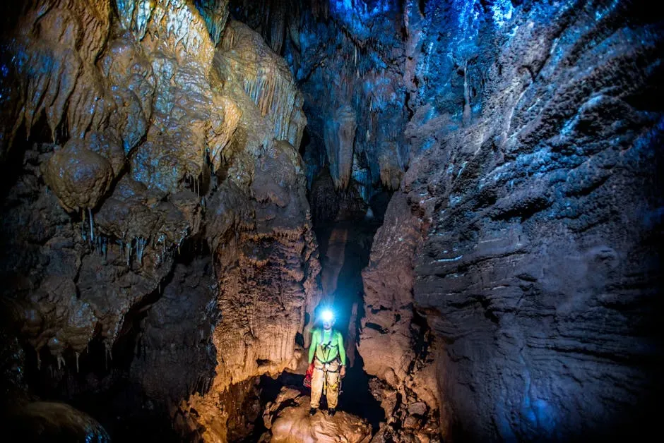 The Waitomo Glowworm Caves, New Zealand: A Galaxy Underground (Image Credits: Pexels)