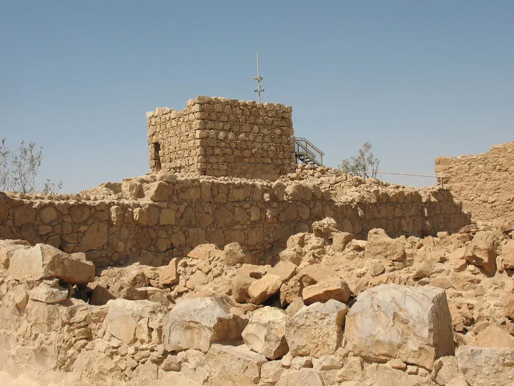 3. Masada, Israel - A Fortress Perched on the Edge of the Judean Desert (hoyasmeg, Flickr, CC BY 2.0)
