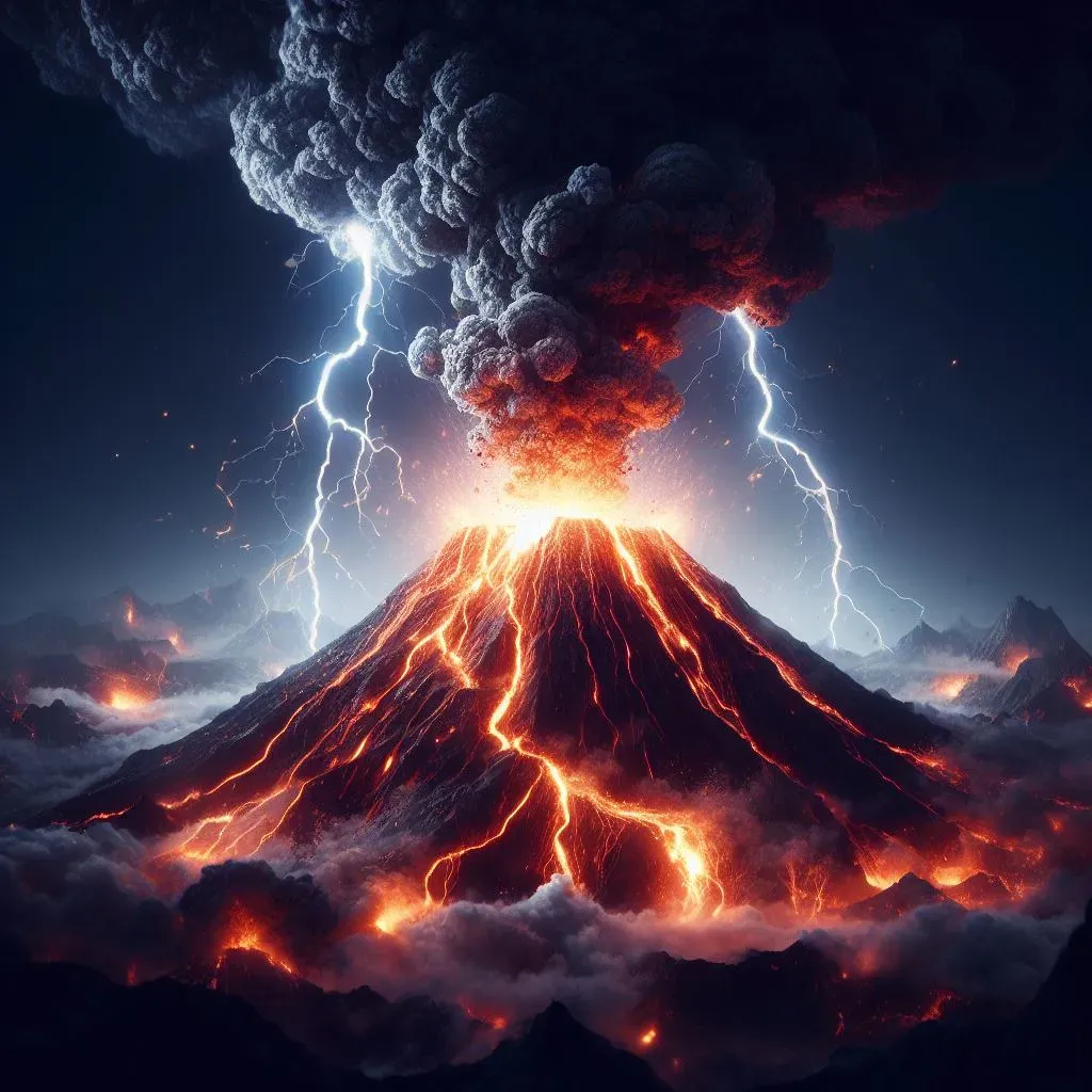 Volcanic Lightning: Nature's Most Spectacular Power Display (Image Credits: Flickr)