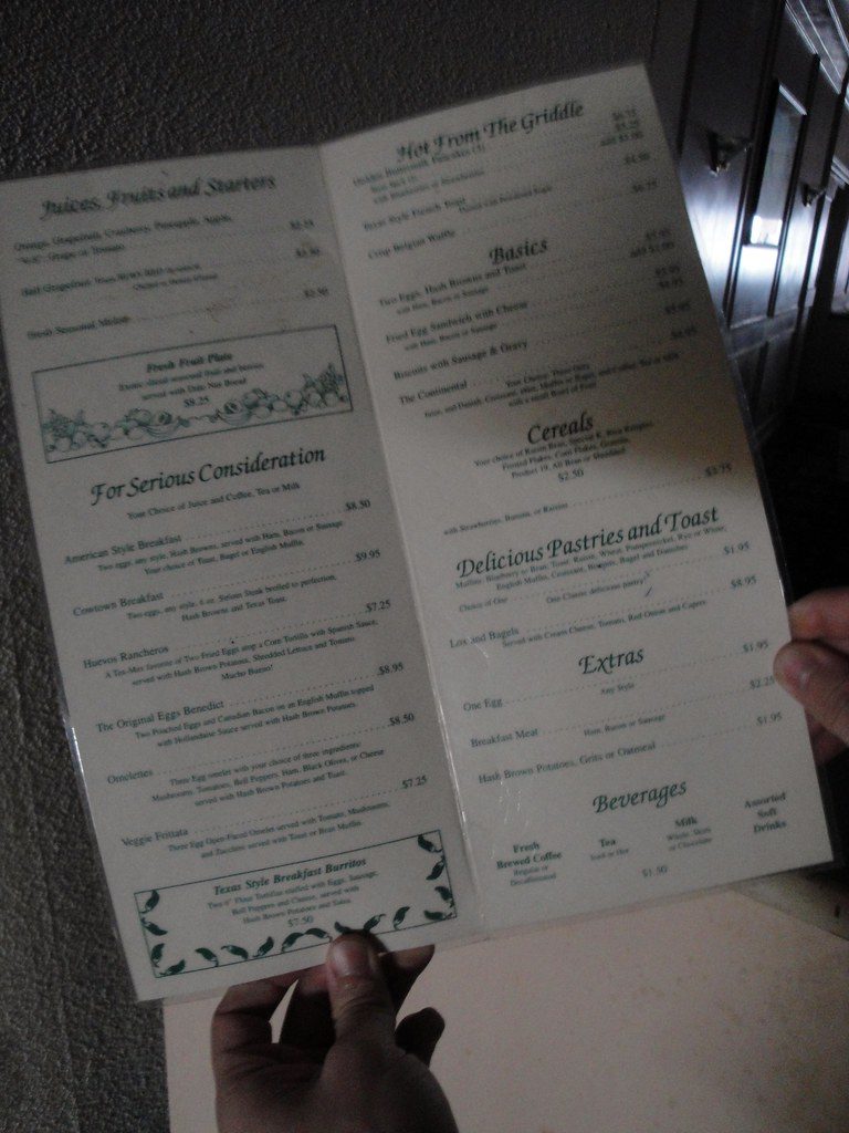 Menu Design and Customer Experience (Image Credits: Flickr)
