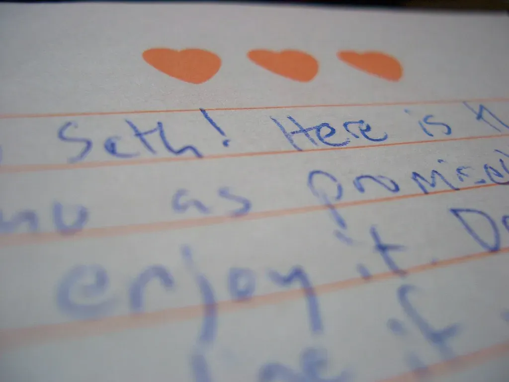 Let handwriting tell part of the story (Seth W., Flickr, CC BY-SA 2.0)
