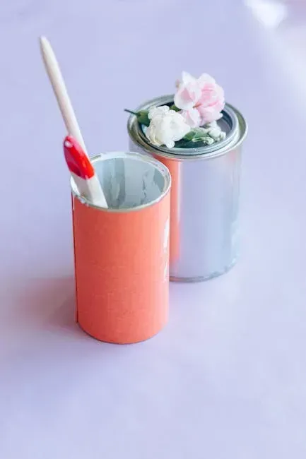 5. Tin Can Desk Organizers (Image Credits: Pexels)