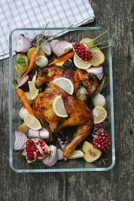 1. Sheet Pan Chicken Thighs and Roasted Vegetables (Image Credits: Pexels)
