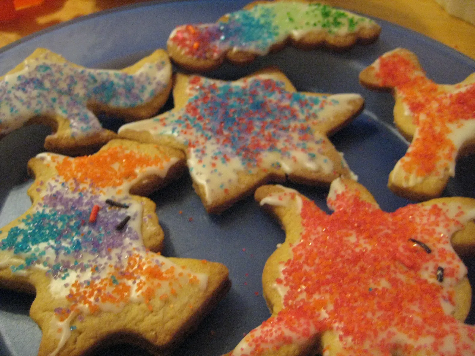 Experiment with texture using brush embroidery (originally posted to Flickr as Decorated cookies, CC BY 2.0)