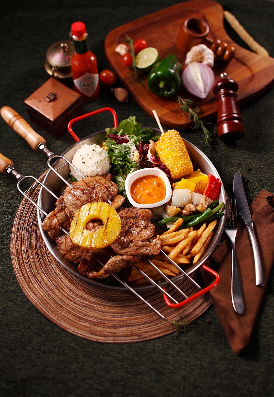 Ham Steak with Pineapple (Image Credits: Pixabay)