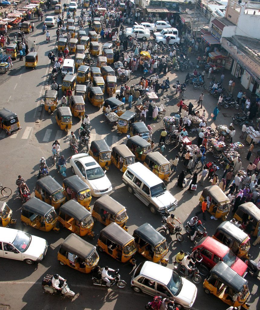 India Takes the Crown for Most Nerve-Wracking Driving Experience (Image Credits: Flickr)