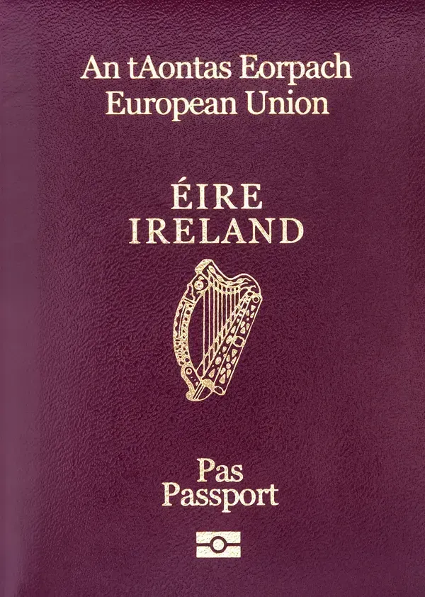 3. Ireland - Your Grandparents' Passport Is Your Passport (Transferred from en.wikipedia to Commons., Public domain)