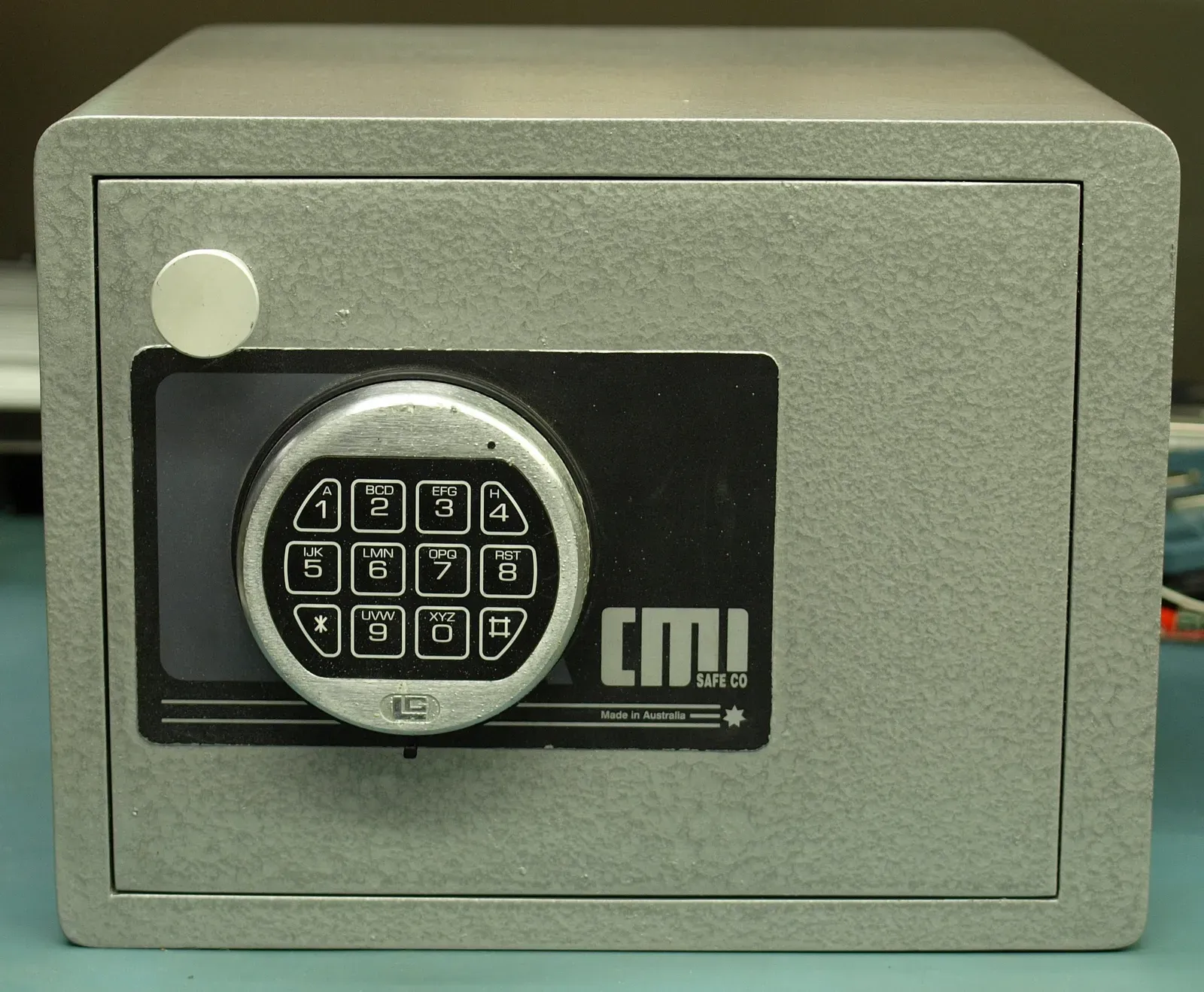 High-Security Home Safe Bolted to Floor (Image Credits: Wikimedia)