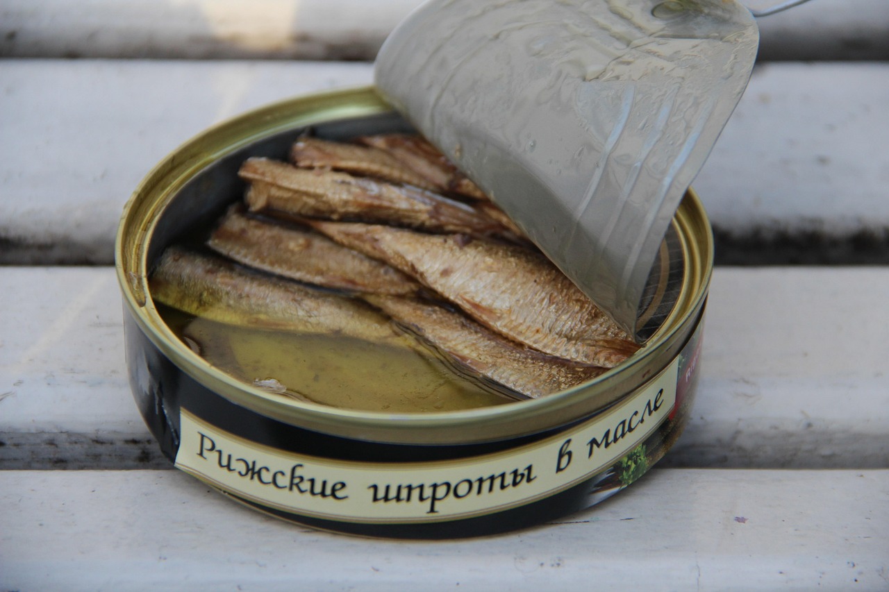 Tinned Fish and Seafood (Image Credits: Pixabay)