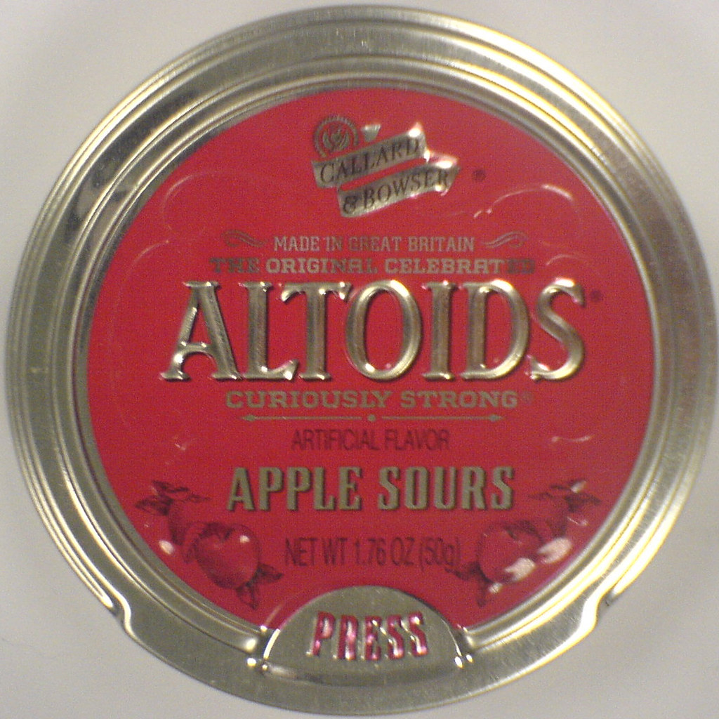 Altoids Sours – The Thousand Dollar Tins (Image Credits: Flickr)