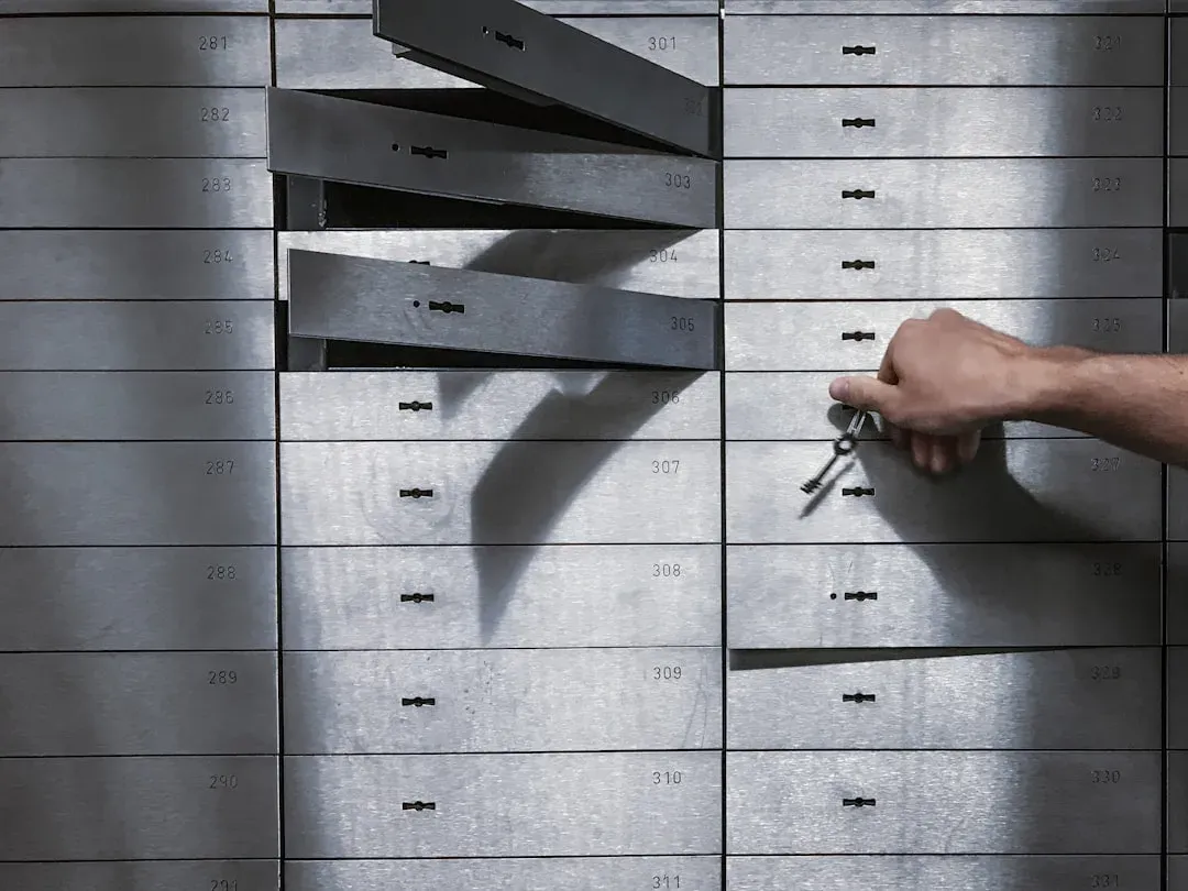1. Secure Your Safe Deposit Box Contents and Physical Documents (Image Credits: Unsplash)