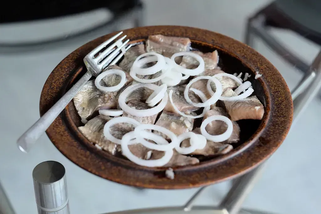Pickled Herring (Image Credits: Flickr)